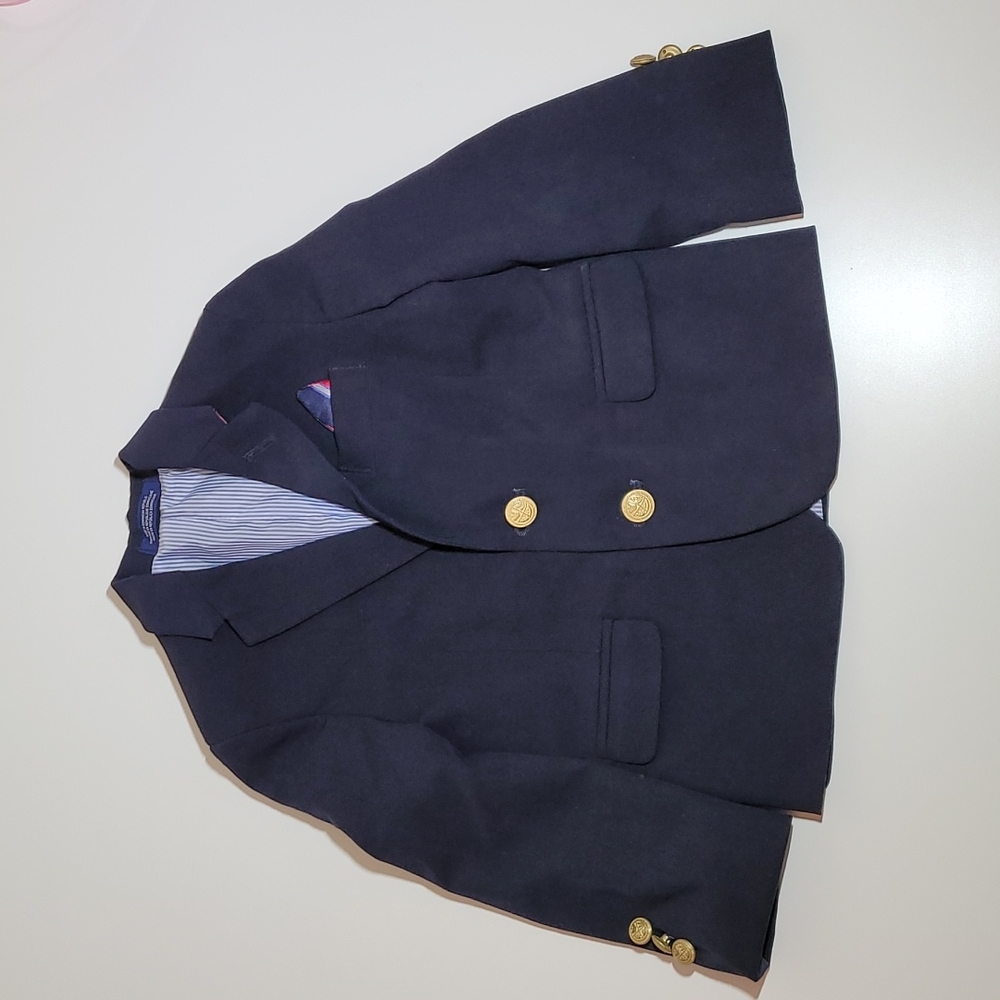 IZOD Dark Navy Blazer Suit Jacket 4T